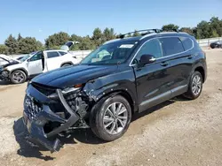 Salvage cars for sale at Elgin, IL auction: 2020 Hyundai Santa FE Limited