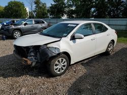 Salvage cars for sale at Central Square, NY auction: 2016 Toyota Corolla L