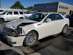 Salvage cars for sale at Littleton, CO auction: 2010 Cadillac CTS Premium Collection