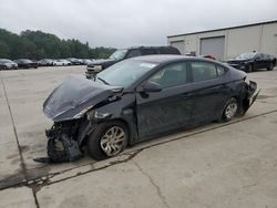 Salvage cars for sale at Gaston, SC auction: 2017 Hyundai Elantra SE