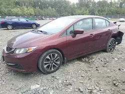 Honda salvage cars for sale: 2014 Honda Civic EX