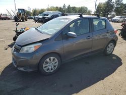 Toyota salvage cars for sale: 2013 Toyota Yaris