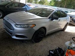 Salvage cars for sale from Copart Midway, FL: 2013 Ford Fusion S