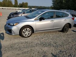 Vehiculos salvage en venta de Copart Arlington, WA: 2019 Subaru Impreza