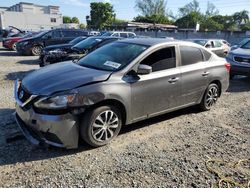 Nissan salvage cars for sale: 2019 Nissan Sentra S