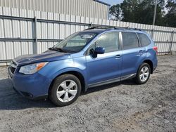 Salvage cars for sale at Gastonia, NC auction: 2016 Subaru Forester 2.5I Premium