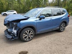 Subaru salvage cars for sale: 2022 Subaru Forester Limited