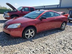 Salvage cars for sale at Wayland, MI auction: 2009 Pontiac G6 GT