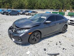 Salvage cars for sale at Gainesville, GA auction: 2018 Honda Civic EX