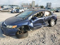 Salvage cars for sale at New Orleans, LA auction: 2006 Honda Civic LX