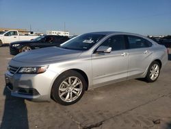 Salvage cars for sale at Grand Prairie, TX auction: 2016 Chevrolet Impala LT