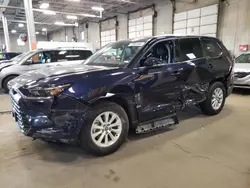 Toyota Grand High salvage cars for sale: 2024 Toyota Grand Highlander XLE