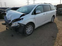 Toyota salvage cars for sale: 2016 Toyota Sienna XLE