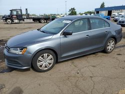 Volkswagen salvage cars for sale: 2017 Volkswagen Jetta S