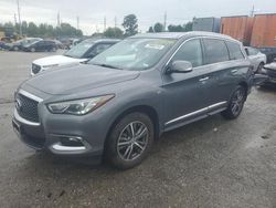 Salvage cars for sale at Bridgeton, MO auction: 2017 Infiniti QX60