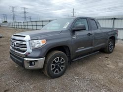 Salvage cars for sale at Elgin, IL auction: 2016 Toyota Tundra Double Cab SR