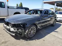 BMW salvage cars for sale: 2018 BMW 530E