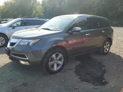 Salvage cars for sale at Marlboro, NY auction: 2012 Acura MDX