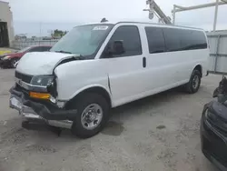 Salvage cars for sale from Copart Kansas City, KS: 2018 Chevrolet Express G3500 LT