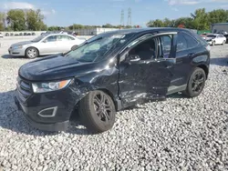 Salvage cars for sale at Barberton, OH auction: 2018 Ford Edge SEL