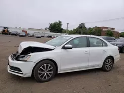 Volkswagen salvage cars for sale: 2017 Volkswagen Jetta SE