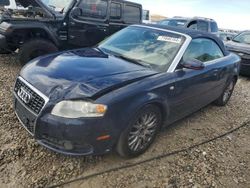 Salvage cars for sale at Magna, UT auction: 2009 Audi A4 2.0T Cabriolet Quattro