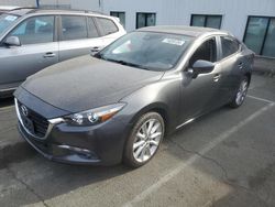 Salvage cars for sale at Vallejo, CA auction: 2017 Mazda 3 Grand Touring