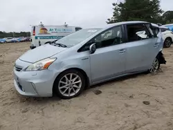 Toyota salvage cars for sale: 2012 Toyota Prius V