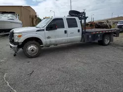 Salvage trucks for sale at Gaston, SC auction: 2015 Ford F550 Super Duty