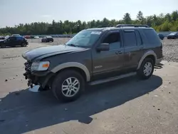 Ford salvage cars for sale: 2008 Ford Explorer Eddie Bauer