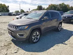 Jeep salvage cars for sale: 2021 Jeep Compass Limited