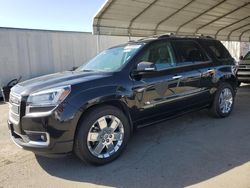 Salvage cars for sale at Fresno, CA auction: 2016 GMC Acadia Denali