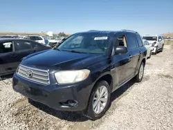 Salvage cars for sale at Magna, UT auction: 2008 Toyota Highlander Hybrid