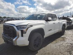 Toyota Tundra Double cab Limited salvage cars for sale: 2022 Toyota Tundra Double Cab Limited