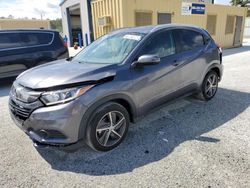 Salvage cars for sale at Ellenwood, GA auction: 2021 Honda HR-V EX