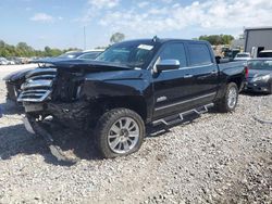 Salvage cars for sale at Hueytown, AL auction: 2017 Chevrolet Silverado K1500 High Country