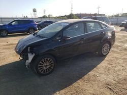 Salvage cars for sale at Chicago Heights, IL auction: 2016 Ford Fiesta Titanium