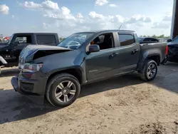 Salvage cars for sale at Houston, TX auction: 2017 Chevrolet Colorado LT