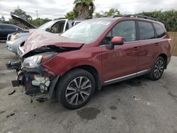 Subaru salvage cars for sale: 2017 Subaru Forester 2.0XT Touring