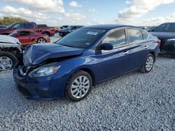 Salvage cars for sale at Temple, TX auction: 2017 Nissan Sentra S