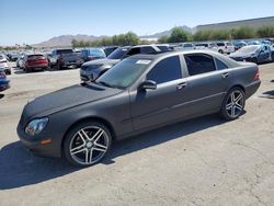 Salvage cars for sale at Las Vegas, NV auction: 2000 Mercedes-Benz S 430