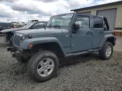 Salvage cars for sale at Eugene, OR auction: 2014 Jeep Wrangler Unlimited Rubicon