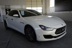 Maserati Ghibli s salvage cars for sale: 2018 Maserati Ghibli S