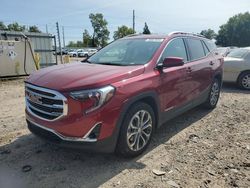 Salvage cars for sale at Lansing, MI auction: 2018 GMC Terrain SLT