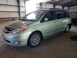 Salvage cars for sale at Graham, WA auction: 2008 Toyota Sienna XLE