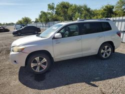 Toyota salvage cars for sale: 2008 Toyota Highlander Sport