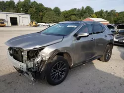 Salvage cars for sale at Mendon, MA auction: 2022 Lexus NX 250