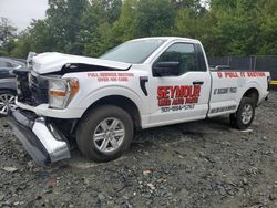 Ford salvage cars for sale: 2021 Ford F150