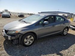 Salvage cars for sale at San Diego, CA auction: 2013 Honda Civic LX