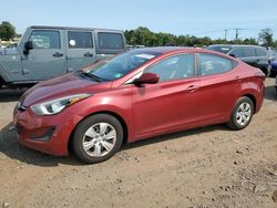 Salvage cars for sale at Hillsborough, NJ auction: 2016 Hyundai Elantra SE